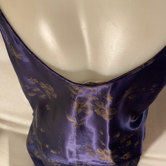 Victoria’s Secret 2pc Navy Satin Top & PantsS - Picture 4 of 8